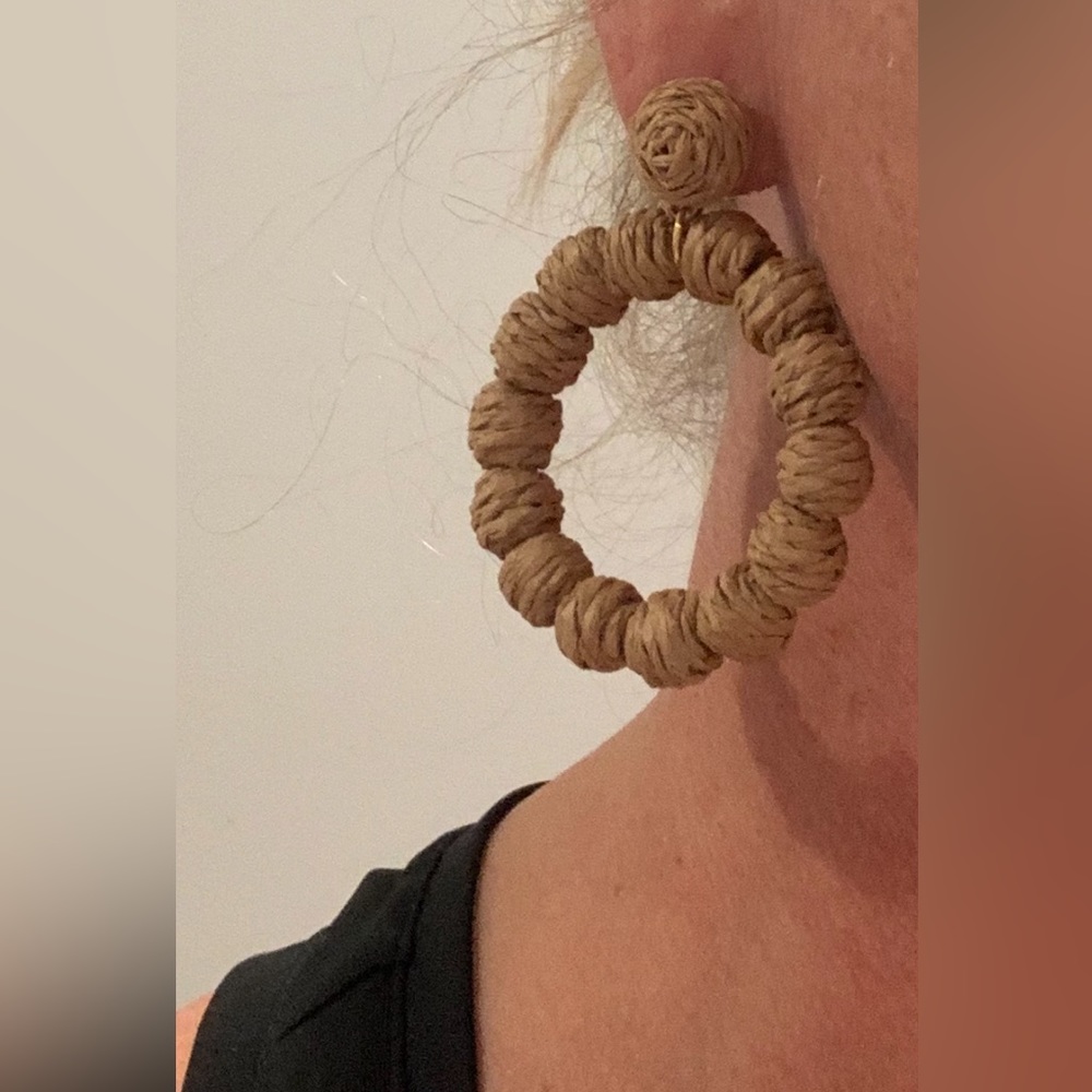 NEW - BOHO Ratton drop ball earrings - Picture 4 of 6